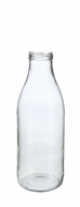1 l Milchflasche 1000 ml Fruchtsaftflasche Weithals MEHRWEGFLASC