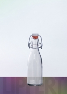 250 ml Getr�nkeflasche 0.25 l B�gelverschlussflasche wei� LM