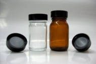 DIN 22/GL22 Kunststoff-Schraubverschluss schwarz PP m. LDPE Einl