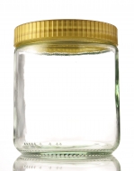 Honigglas 500 g Pano Schraubgewinde wei 405 ml -12er Karton-