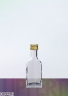 40 ml Kirschwasserflasche 40 ml wei pp22 unterverpackt