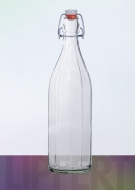 500 ml Costolata wei 0,5 l Vieleckflasche LM