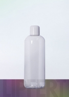 500 ml Kunststoffflasche HDPE natur mit Verschluss+Spritzeinsatz