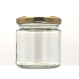 212/210 ml Honigglas 250g wei 66TO -12er Karton-