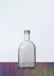 0,35 l Goldwasserflasche 350 ml pp28 wei