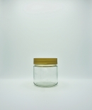 250 g Honigglas 225 ml Neutralglas wei Schraubgewinde PANO Kart