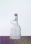 500 ml Siphonflasche/Gallonflasche 0.5 l Bgelflasche wei LM